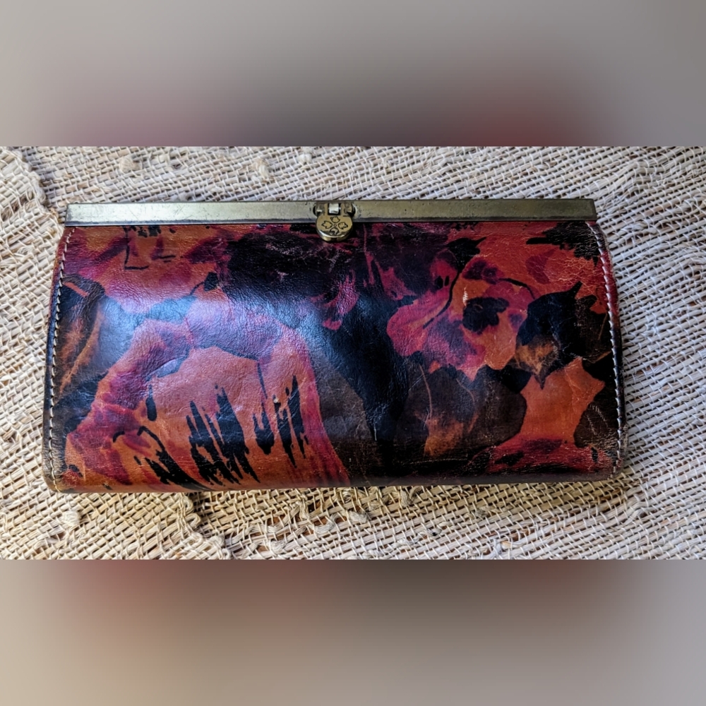 Patricia Nash Leather Clutch